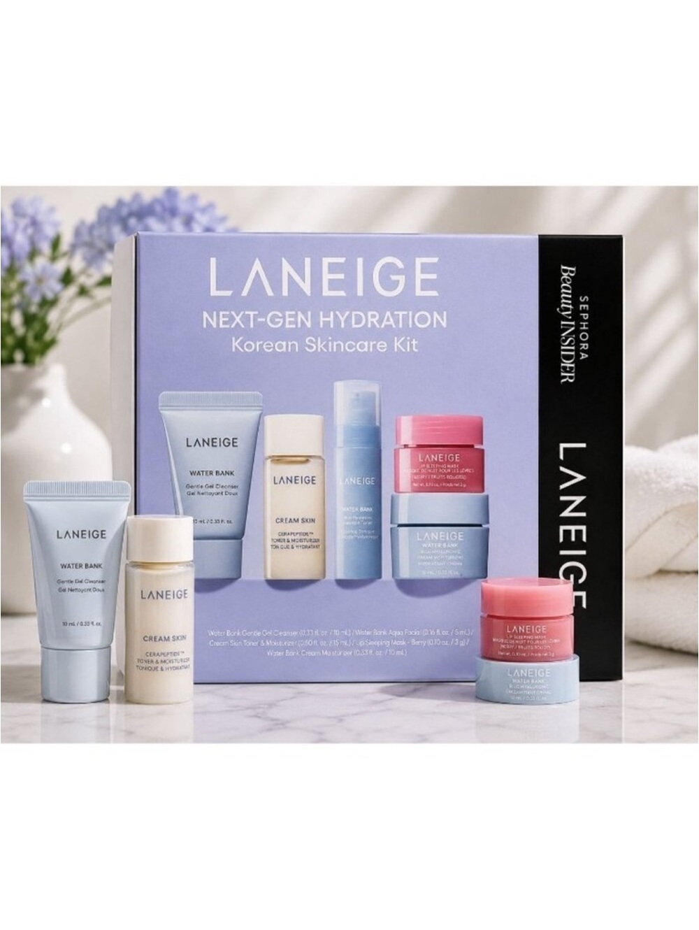 LANEIGE Next-Gen Hydration Korean Skincare Kit Sephora Beauty Insider NEW